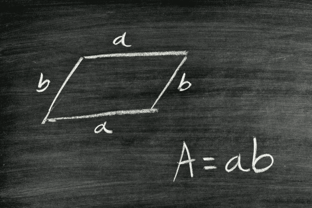 rectangle area formula for determining the area of a roof